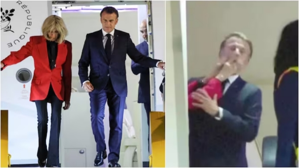 Viral Video Shows Brigitte Macron Slapping President Emmanuel Macron Viral Video Shows Brigitte Macron Slapping President Emmanuel Macron