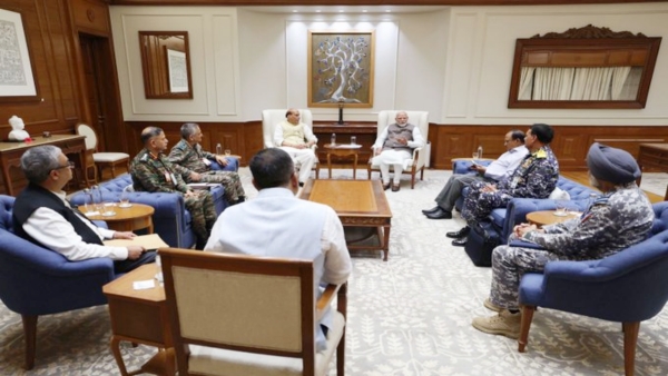 PM Modi Convenes Emergency Review Amid Third Day of Pakistan s Drone Strikes