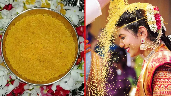 Do you know why they wear Akshintalu on their heads