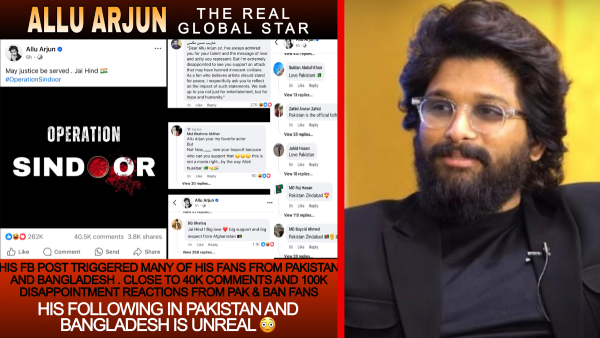 Fans are furious over Allu Arjun post on Operation Sindoor