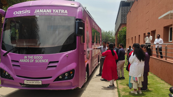 Oasis fertility centre begins Janani yatra to bring awareness