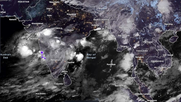 Low Pressure in Bay of Bengal to Bring Extremely Heavy Rains to AP Districts Low Pressure in Bay of Bengal to Bring Extremely Heavy Rains to AP Districts
