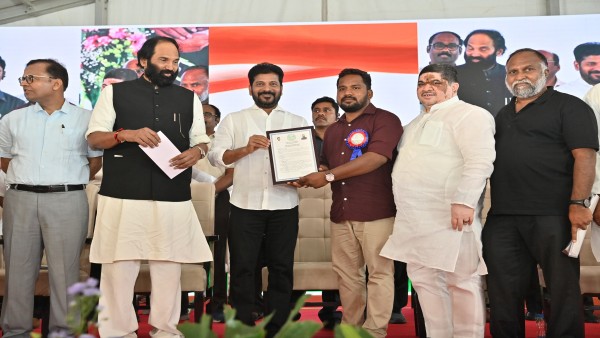 CM Revanth Reddy handed over appointment letters to the newly recruited engineers