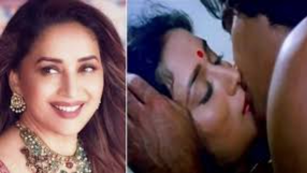 Star hero bites heroine lip in scene