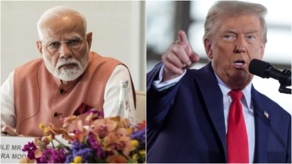Donal Trump asked PM Modi if he would stop in the US PM Modi expressed his inability