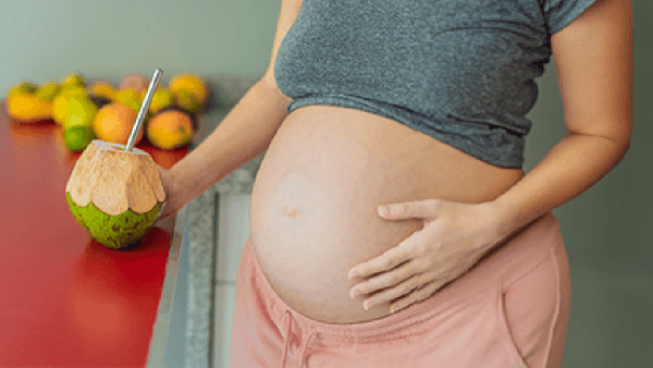 what happens if pregnant women drink coconut water