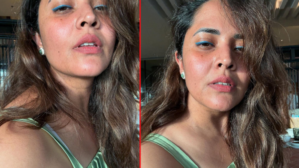 Anasuya shared some photos without makeup on her social media