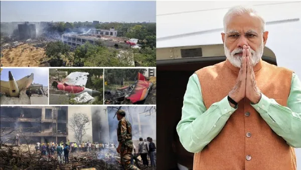 Ahmedabad plane crash Prime Minister Modi consoles injured expresses deep grief