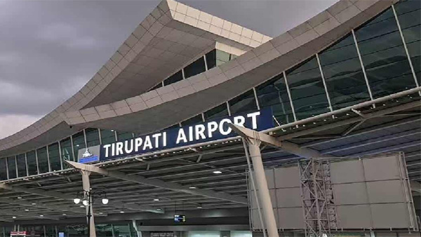 TTD Board Member Anand Sai finalising new designs for Alipiri and innovation Tirupati airport TTD Board Member Anand Sai finalising new designs for Alipiri and innovation Tirupati airport