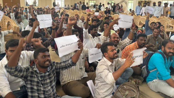 ap village ward secretariat employees alleges transfers counselling against government order