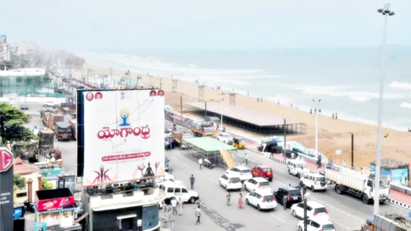 Visakhapatnam Set for Yogandhra-2025 World Yoga Day Preparations Complete