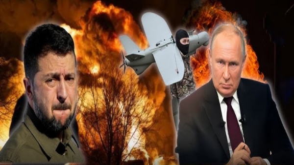 Russia Unleashes Chaos 723 Drones 13 Missiles Strike Ukraine in Massive Assault