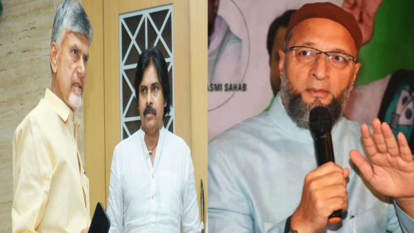 Asaduddin Owaisi once again bats for ys jagan call muslims to vote against tdp janasena