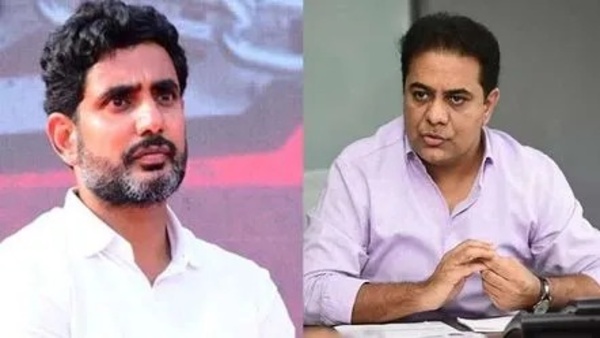 congress-alleges-ktr-secret-meeting-with-ap-minister-lokesh-why congress-alleges-ktr-secret-meeting-with-ap-minister-lokesh-why