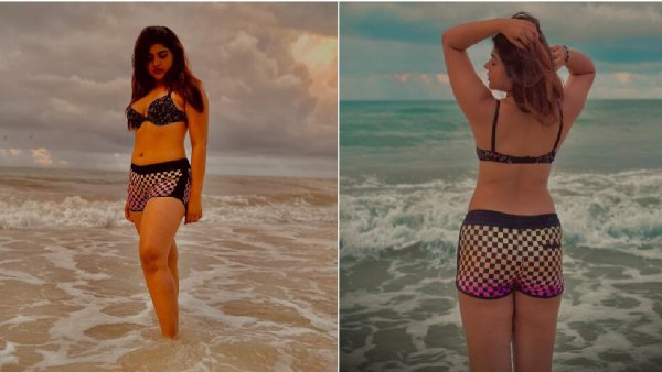 Rithu Chowdary beach photos goes viral