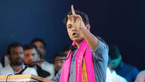 KTR responds for the first time on BRS merger with BJP