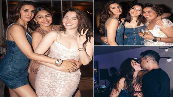 Samantha photos at Bollywood actress Pragya Kapoor s birthday party go viral