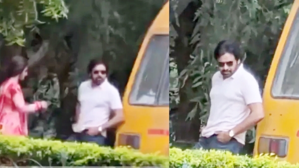 Pawan Kalyan and Sreeleela s Ustad Bhagat Singh Set Video Goes Viral