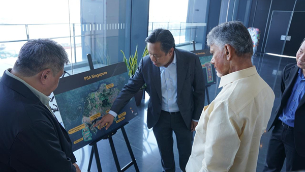 will rectify ys jagan s mistake Chandrababu invites Singapore to Amaravati again