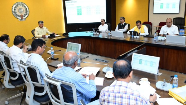 chandrababu key orders on real-time governance review including siren sounds at thunderbolt areas
