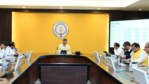chandrababu key orders on real-time governance review including siren sounds at thunderbolt areas