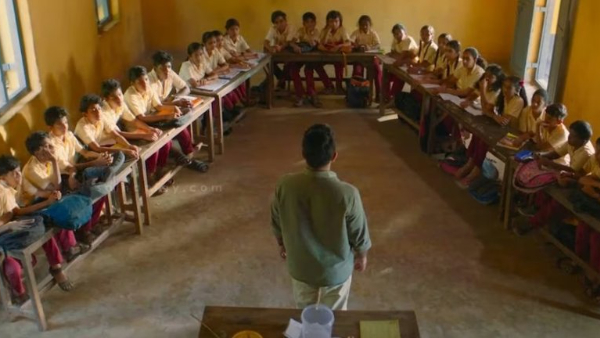 no more backbenchers in kerala schools adopted new seating layout from a Malayalam movie