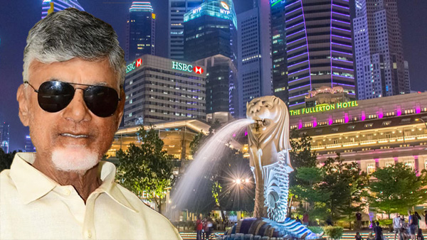 CM Chandra babu to visit Singapore to woo investors and discussions on Amaravati