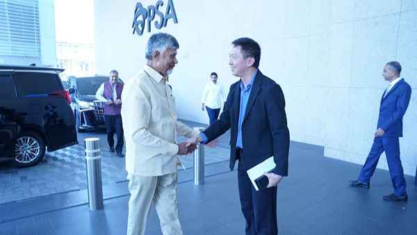 will rectify ys jagan s mistake Chandrababu invites Singapore to Amaravati again