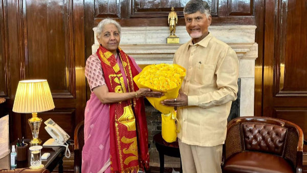 Chandrababu on Delhi Visit Meeting with FM Nirmala Sitharaman Tomorrow Over Financial Aid Chandrababu on Delhi Visit Meeting with FM Nirmala Sitharaman Tomorrow Over Financial Aid