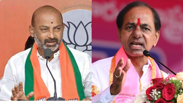 Bandi Sanjay Open challenge to BRS Working president KTR on phone tapping