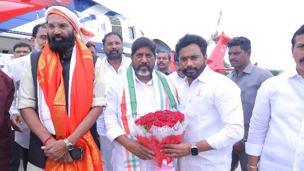 Telangana ministers landed at mangalagiri janasena central office- here is reason