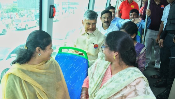 Vizag Beach Road Tour Gets a Lift Chandrababu Inaugurates Hop-On Hop-Off Buses for Sightseeing