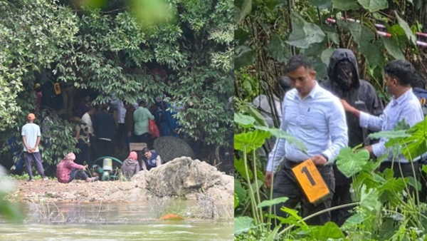 Dharmasthala Mass Burial Probe Human Remains and Saree Found Close to Spot 11 Dharmasthala Mass Burial Probe Human Remains and Saree Found Close to Spot 11