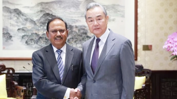 Chinese FM Wang Yi Holds Talks with NSA Ajit Doval in New Delhi Chinese FM Wang Yi Holds Talks with NSA Ajit Doval in New Delhi