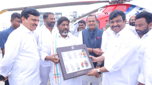 Telangana ministers landed at mangalagiri janasena central office- here is reason