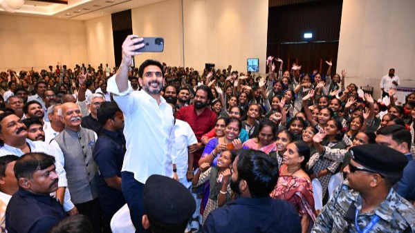 nara Lokesh inaugurates AI labs in vizag school says its our future