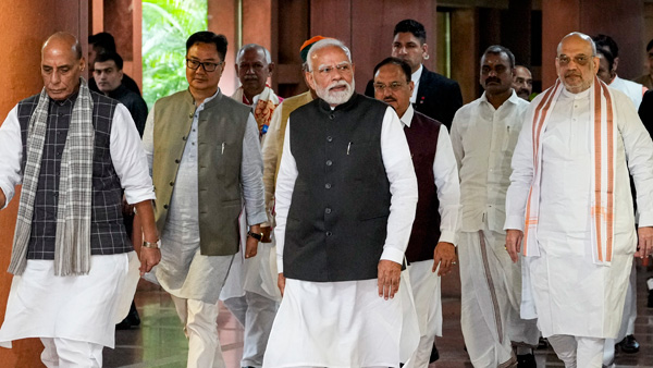 Several resolutions passed by the NDA Parliamentary Party Meeting