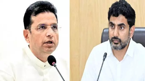 Telangana Minister Sridhar Babu counters AP Minister Nara Lokesh Telangana Minister Sridhar Babu counters AP Minister Nara Lokesh