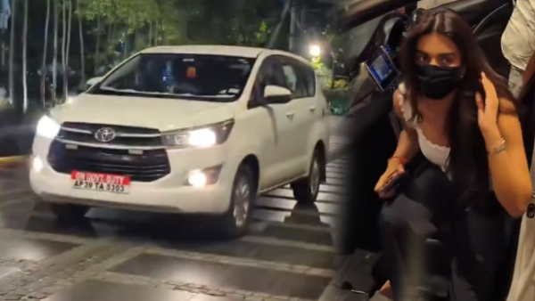 Nidhhi Agerwal Sparks Controversy by Using AP Government Vehicle