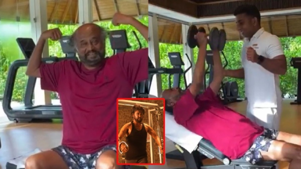 Even at 74 Thalaiva s Gym Routine Shocks Fans Rajinikanth s Workout Video Goes Viral