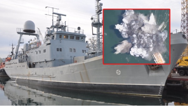 Russia-Ukraine War Sea Drone Attack Sinks Ukraine s Spy Ship Simferopol Russia-Ukraine War Sea Drone Attack Sinks Ukraine s Spy Ship Simferopol