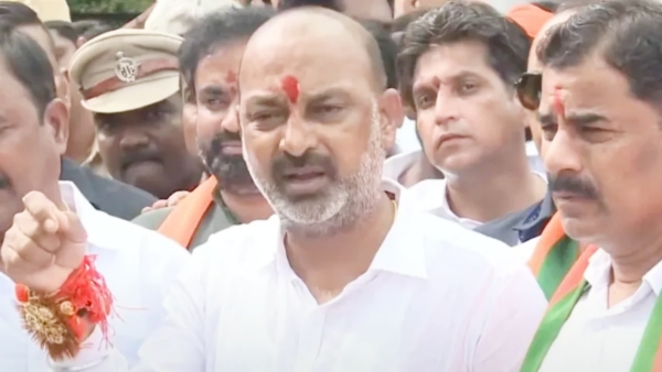 Bandi Sanjay Slams BRS and Congress After SIT Probe in Phone Tapping Case