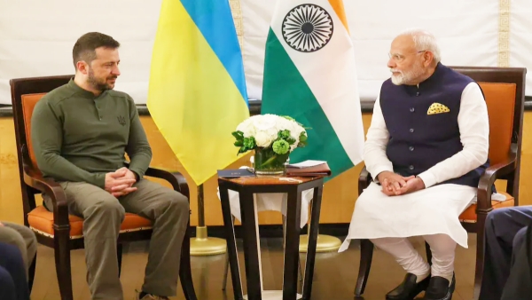 PM Modi Holds Telephonic Talks with Ukrainian President Zelenskyy on Peace Efforts