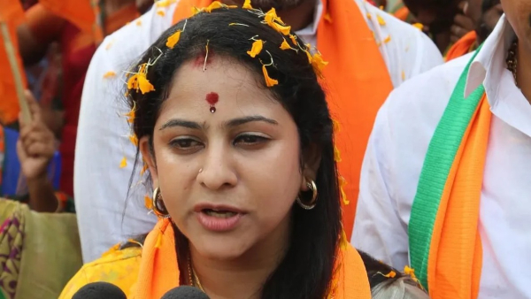 Sadineni Yamini strongly criticised the US tariff on India Sadineni Yamini strongly criticised the US tariff on India