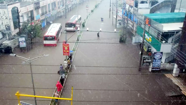 Moderate to heavy rainfall in AP