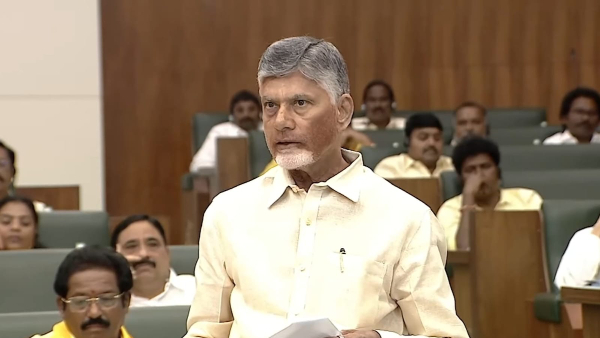 Chandrababu Naidu in AP Assembly We Are Also Providing Water to YS Jagan s Pulivendula
