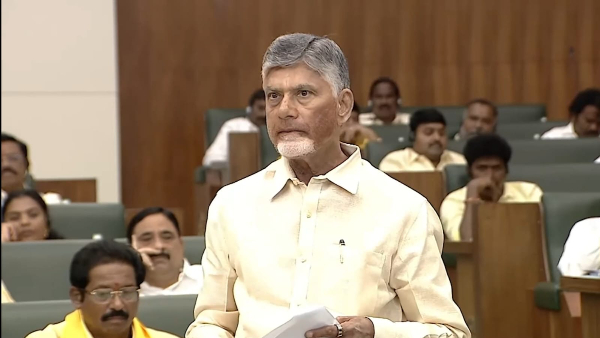 Chandrababu Naidu in AP Assembly We Are Also Providing Water to YS Jagan s Pulivendula