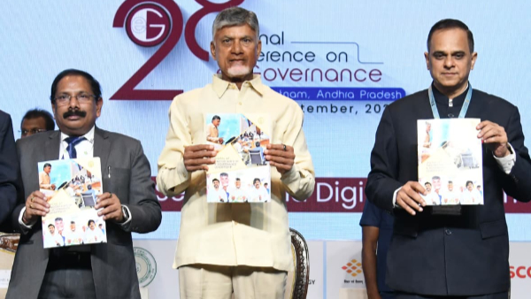 Chandrababu Urges Young Technocrats to Drive Swadeshi Tech at E-Governance Summit