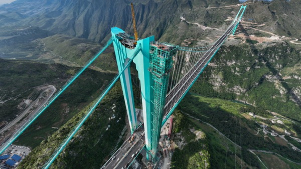 World Highest Bridge Opens in China Huajiang Grand Canyon Bridge Cuts 2-Hour Travel to 5 Minutes World Highest Bridge Opens in China Huajiang Grand Canyon Bridge Cuts 2-Hour Travel to 5 Minutes