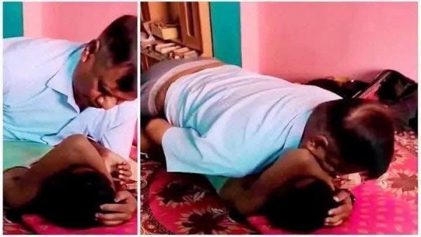 BJP Vice-President s Shocking Scandal Viral Video Shows Gaurishankar Agrahari in Indecent Act with Minor Girl in UP BJP Vice-President s Shocking Scandal Viral Video Shows Gaurishankar Agrahari in Indecent Act with Minor Girl in UP